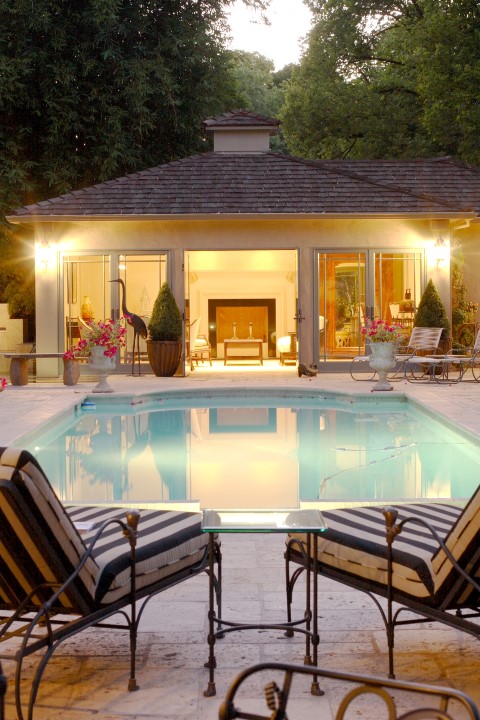 pool house